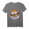 Kawaii Ramen Geschenk Japanisches Nudelsuppen T-Shirt mit Sushi-Design für Anime, Otaku & Japan Fans