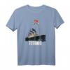 Vintage Titanic Schiff Poster T-Shirt für Mann, Frau & Kinder – Authentisches Kreuzfahrtschiff Design, Geschenk für Titanic Fans & Liebhaber