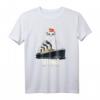 Vintage Titanic Schiff Poster T-Shirt für Mann, Frau & Kinder – Authentisches Kreuzfahrtschiff Design, Geschenk für Titanic Fans & Liebhaber