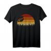 Vintage Sonne Klettern T-Shirt – Retro Design im Distressed Look, Perfektes Geschenk für Kletterer und Boulderer, Geburtstags- oder Weihnachtsgeschenk