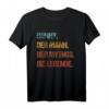 Ronny Der Mann Der Mythos Die Legende Geschenk - Personalisierte Namen T-Shirt für Männer, Vatertag, Geburtstag & Namenstag