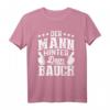 Der Mann Hinter Dem Bauch Schwangerschaft Ankündigung T-Shirt – Perfektes Geschenk für Babyparty, Schwangerschaftsmitteilung & besondere Anlässe