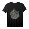 HapKitten Slytherin Knitted Patch T-Shirt – Authentisches Harry Potter Fan-Merchandise für Fans und Sammler