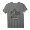 HapKitten Slytherin Knitted Patch T-Shirt – Authentisches Harry Potter Fan-Merchandise für Fans und Sammler