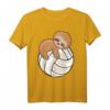 Faultier Volleyball T-Shirt - Lustiges Schlafshirt für Volleyballfans, Mädchen, Jungen und Erwachsene