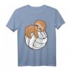 Faultier Volleyball T-Shirt - Lustiges Schlafshirt für Volleyballfans, Mädchen, Jungen und Erwachsene