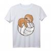 Faultier Volleyball T-Shirt - Lustiges Schlafshirt für Volleyballfans, Mädchen, Jungen und Erwachsene