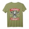 Fridays for Hubraum T-Shirt mit Totenkopf - Vintage Style für Autoliebhaber, Tuning-Fans und Werkstatt-Enthusiasten