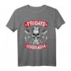 Fridays for Hubraum T-Shirt mit Totenkopf - Vintage Style für Autoliebhaber, Tuning-Fans und Werkstatt-Enthusiasten