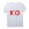 100. Yıl Türkiye Cumhuriyeti T-Shirt – Patriotische Feierkleidung zum 100. Jahrestag der Türkischen Republik mit Atatürk-Motiven