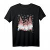 Lustiges Weihnachtswichtel Wichtel T-Shirt mit rosa Leopardenmuster – Perfekt für Weihnachten, Damen, Herren & Kinder