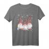 Lustiges Weihnachtswichtel Wichtel T-Shirt mit rosa Leopardenmuster – Perfekt für Weihnachten, Damen, Herren & Kinder
