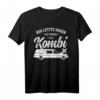 Lustiges Bestatter T-Shirt mit Motiv 'Der letzte Wagen ist immer ein Kombi' – Perfekt für HapKitten und Beruf!