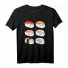 Lustiges Sushi Sixpack Katzen T-Shirt für alle Katzenliebhaber – Perfektes Geschenk für Katzenmütter, Katzenväter und Tierfans