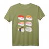 Lustiges Sushi Sixpack Katzen T-Shirt für alle Katzenliebhaber – Perfektes Geschenk für Katzenmütter, Katzenväter und Tierfans