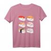 Lustiges Sushi Sixpack Katzen T-Shirt für alle Katzenliebhaber – Perfektes Geschenk für Katzenmütter, Katzenväter und Tierfans