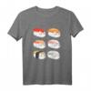 Lustiges Sushi Sixpack Katzen T-Shirt für alle Katzenliebhaber – Perfektes Geschenk für Katzenmütter, Katzenväter und Tierfans