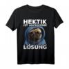Lustiges Mops Spruch T-Shirt - Kein Stress, nur Humor! Perfekt für Morgenmuffel, Schichtarbeiter & Hundeliebhaber