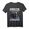 Lustiges Mops Spruch T-Shirt - Kein Stress, nur Humor! Perfekt für Morgenmuffel, Schichtarbeiter & Hundeliebhaber