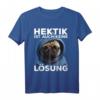 Lustiges Mops Spruch T-Shirt - Kein Stress, nur Humor! Perfekt für Morgenmuffel, Schichtarbeiter & Hundeliebhaber