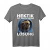 Lustiges Mops Spruch T-Shirt - Kein Stress, nur Humor! Perfekt für Morgenmuffel, Schichtarbeiter & Hundeliebhaber