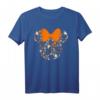 HapKitten Minnie Mouse Halloween T-Shirt mit Geistern, Kürbissen & Spinnen – Festliche Fanbekleidung für Geburtstag & Halloween