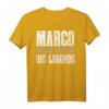 Lustiges Marco T-Shirt Geschenk mit Name – Der Mann. Der Mythos. Die Legende. Perfektes Geschenk für Marco