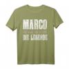 Lustiges Marco T-Shirt Geschenk mit Name – Der Mann. Der Mythos. Die Legende. Perfektes Geschenk für Marco