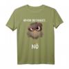 Bevor Du Fragst Nö Eule T-Shirt - Lustiges Kaffee- und Morgenmuffel-Shirt für Büro, Kollegen & Kaffeeliebhaber