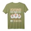 Lustiges Schaf Schäfer T-Shirt mit Spruch - Perfektes Geschenk für Bauern, Schäfer & Schafbesitzer zu Geburtstag & Weihnachten