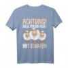 Lustiges Schaf Schäfer T-Shirt mit Spruch - Perfektes Geschenk für Bauern, Schäfer & Schafbesitzer zu Geburtstag & Weihnachten