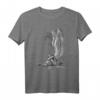 HapKitten Gothic Engel T-Shirt – Dunkle Kunstmode mit Totenköpfen, Pentagramm & Fantasy-Motiven für Fans