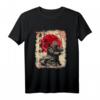 Japanischer Samurai Krieger Schwert T-Shirt - Für Kampfsportfans und Liebhaber japanischer Kampfkunst