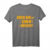 Bock auf einen Dreier - Lustiges Triathlon Triathleten T-Shirt für Läufer, Radfahrer & Schwimmer, ideales Geschenk mit Humor zu Weihnachten, Geburtstag & Co.