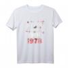 Großartig seit April 1978 Blumen 1978 Geburtstag T-Shirt – Perfektes Geschenk für Geburtstagskinder aus 1978 im April