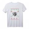 Heavy Christmas Wikinger & Metal Totenkopf T-Shirt – Dunkles Weihnachtsdesign für Metal Fans, Wikinger-Liebhaber & Skandinavien-Enthusiasten