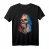 Star Wars Chewbacca Wasserfarben Graphic T-Shirt - Offiziell Lizenzierte Star Wars Kleidung für Fans