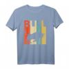 Retro Stier T-Shirt Geschenk - Lustiges Bull Shirt für Kinder, Erwachsene & Jugendliche, perfekt für Weihnachten, Geburtstag, Valentinstag, Vatertag & Muttertag
