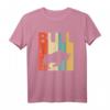 Retro Stier T-Shirt Geschenk - Lustiges Bull Shirt für Kinder, Erwachsene & Jugendliche, perfekt für Weihnachten, Geburtstag, Valentinstag, Vatertag & Muttertag
