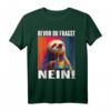 Faultier Spruch T-Shirt Lustig Geschenk - 'Bevor Du Fragst Nein!' für Morgenmuffel, Nachtschicht und Schichtarbeiter