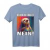 Faultier Spruch T-Shirt Lustig Geschenk - 'Bevor Du Fragst Nein!' für Morgenmuffel, Nachtschicht und Schichtarbeiter