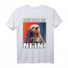 Faultier Spruch T-Shirt Lustig Geschenk - 'Bevor Du Fragst Nein!' für Morgenmuffel, Nachtschicht und Schichtarbeiter