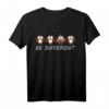 Kawaii HapKitten T-Shirt mit Punk Eule, E-Gitarre und Anarchie-Motiv – Cooles Tier-Design für Individualisten