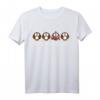 Kawaii HapKitten T-Shirt mit Punk Eule, E-Gitarre und Anarchie-Motiv – Cooles Tier-Design für Individualisten