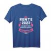 Rentnerin 2023 Ruhestand T-Shirt - Lustiges Abschiedsgeschenk für Rentnerinnen und Rentner zum Renteneintritt 2023