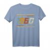 Vintage 1960 Original Geburtstag T-Shirt - Est 1960 Limitierte Edition, Klassisch geschnitten, Retro Design