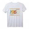 Vintage 1960 Original Geburtstag T-Shirt - Est 1960 Limitierte Edition, Klassisch geschnitten, Retro Design