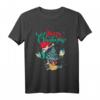 Weihnachten Princess Ariel Merry Christmas T-Shirt - Lizenzierte Disney Prinzessin Kleidung für Mädchen