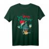 Weihnachten Princess Ariel Merry Christmas T-Shirt - Lizenzierte Disney Prinzessin Kleidung für Mädchen