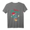 Weihnachten Princess Ariel Merry Christmas T-Shirt - Lizenzierte Disney Prinzessin Kleidung für Mädchen